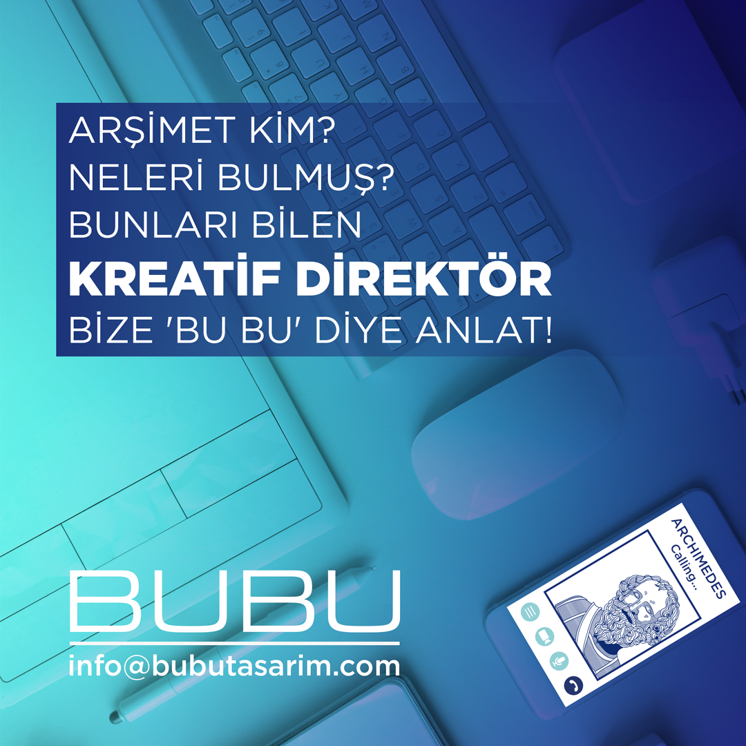 BUBU Agency Kreatif Direktör arıyor!