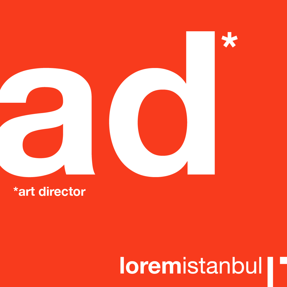 Loremİstanbul Art Director arıyor!