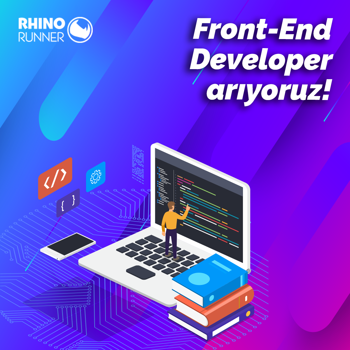 Rhino Runner Jr. Front-End Developer arıyor! 