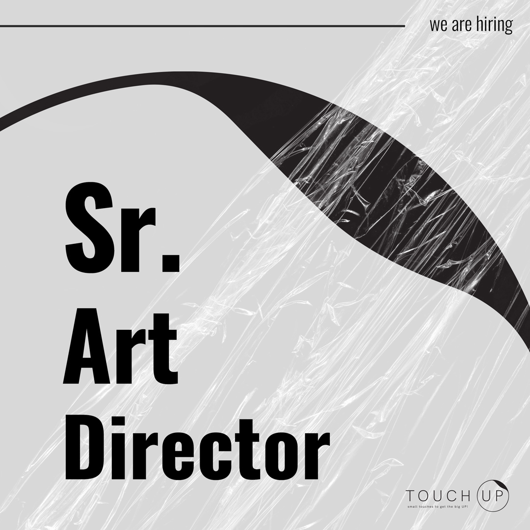Touch Up, Sr. Art Director Arıyor!