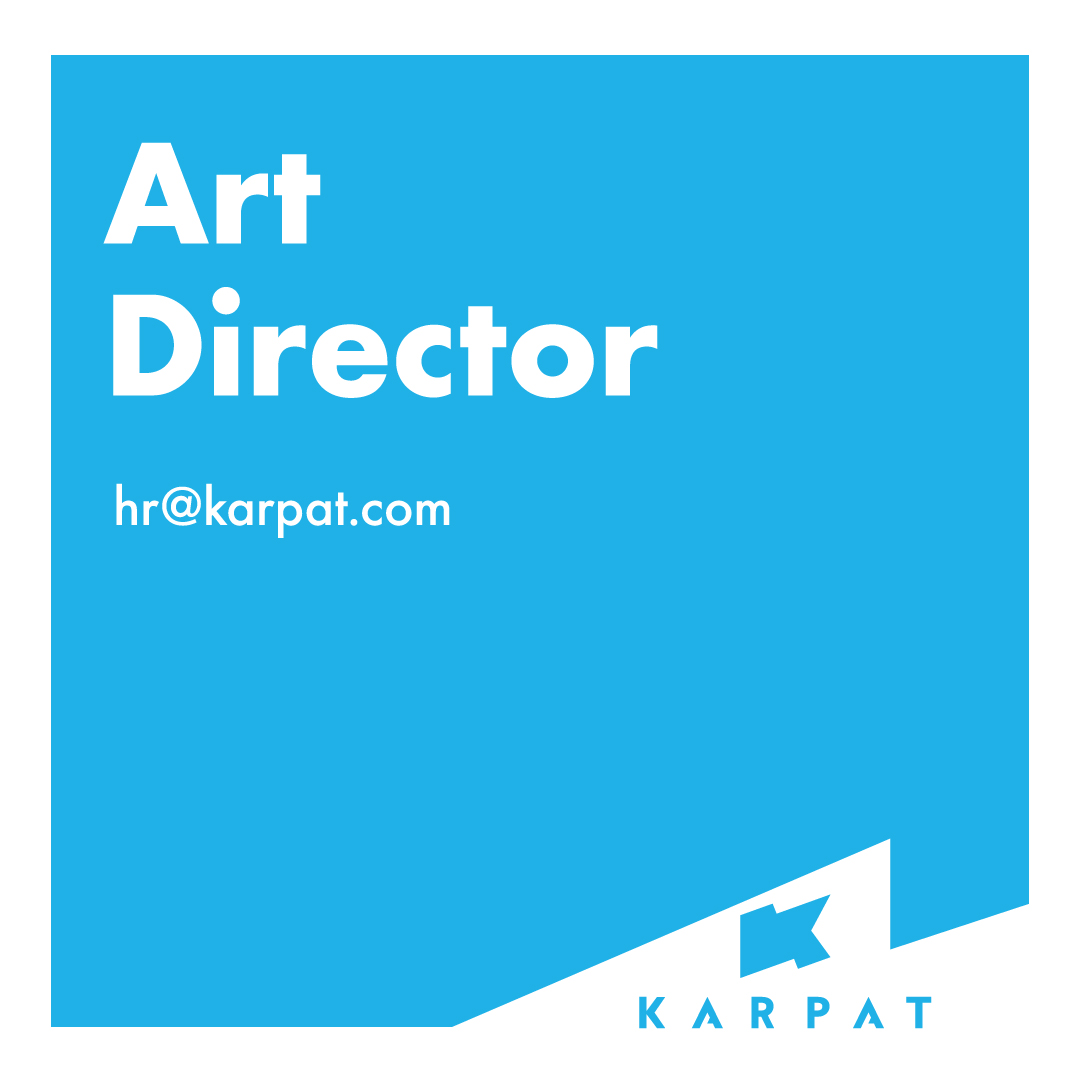 KARPAT Art Director arıyor!