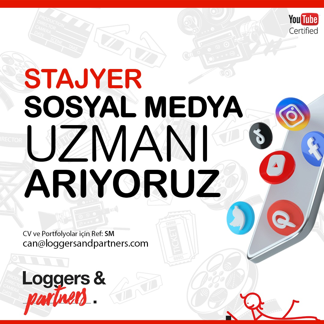 Loggers & Partners Sosyal Medya Stajyeri arıyor!