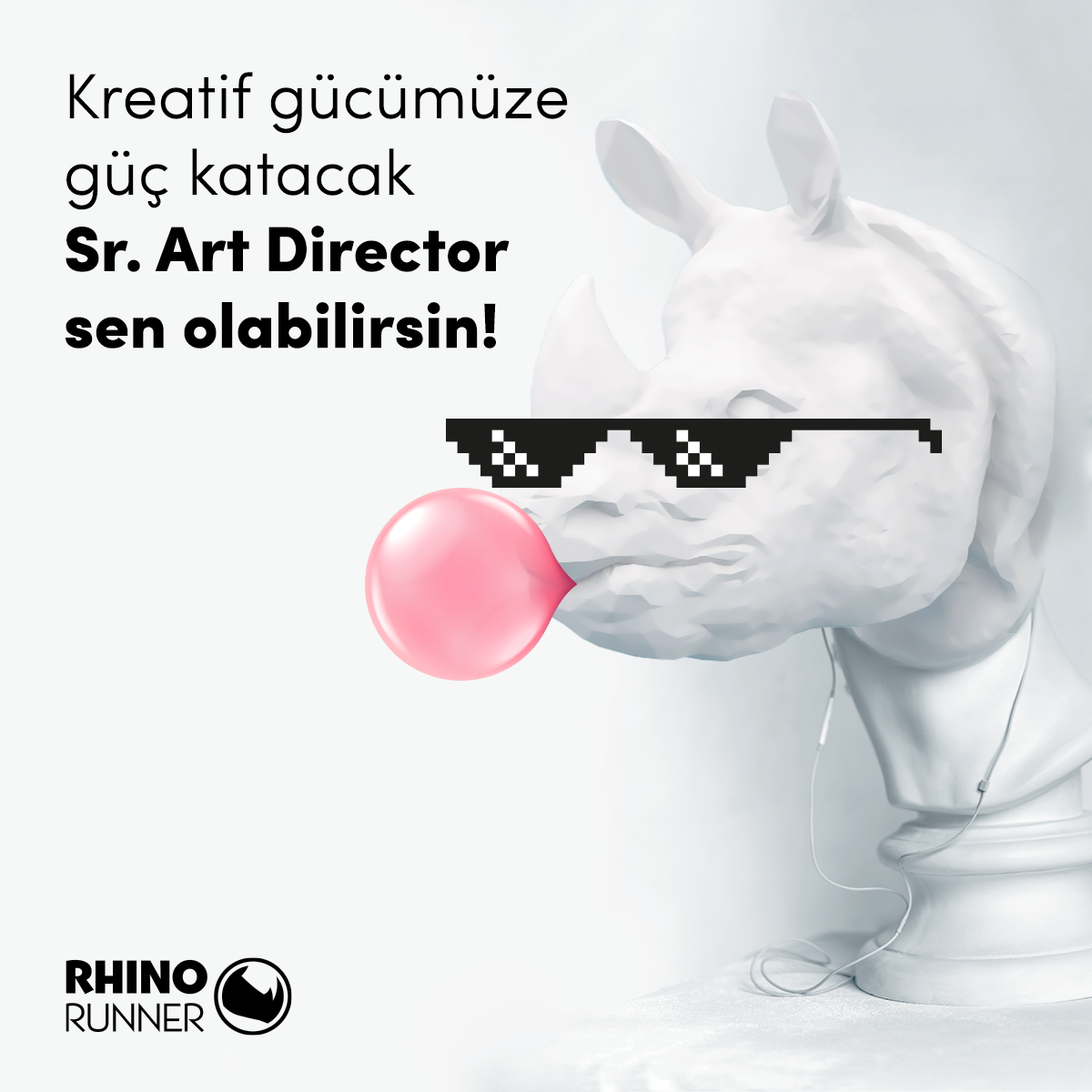 Rhino Runner Sr. Art Director arıyor! 
