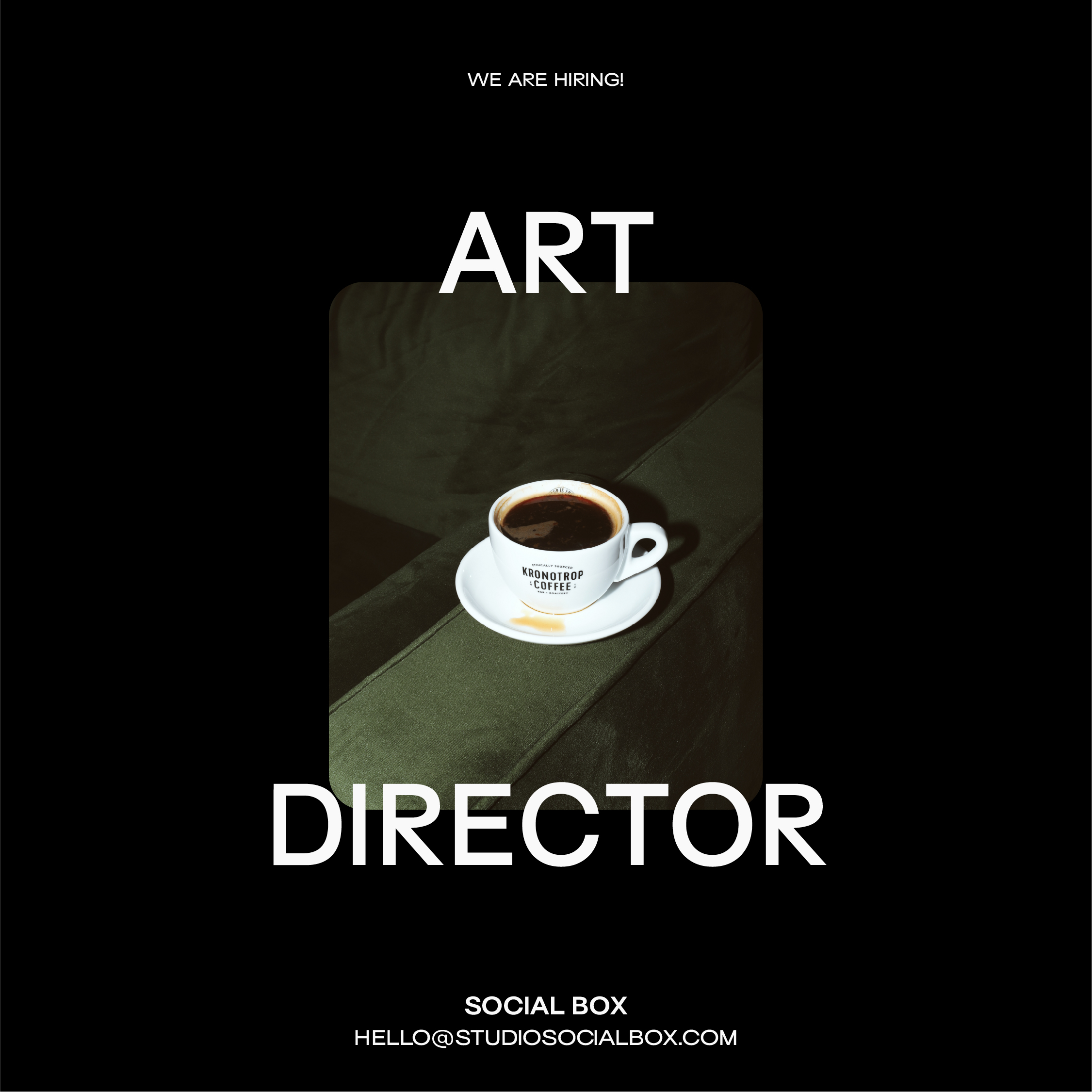 Studio Socialbox Art Director arıyor!