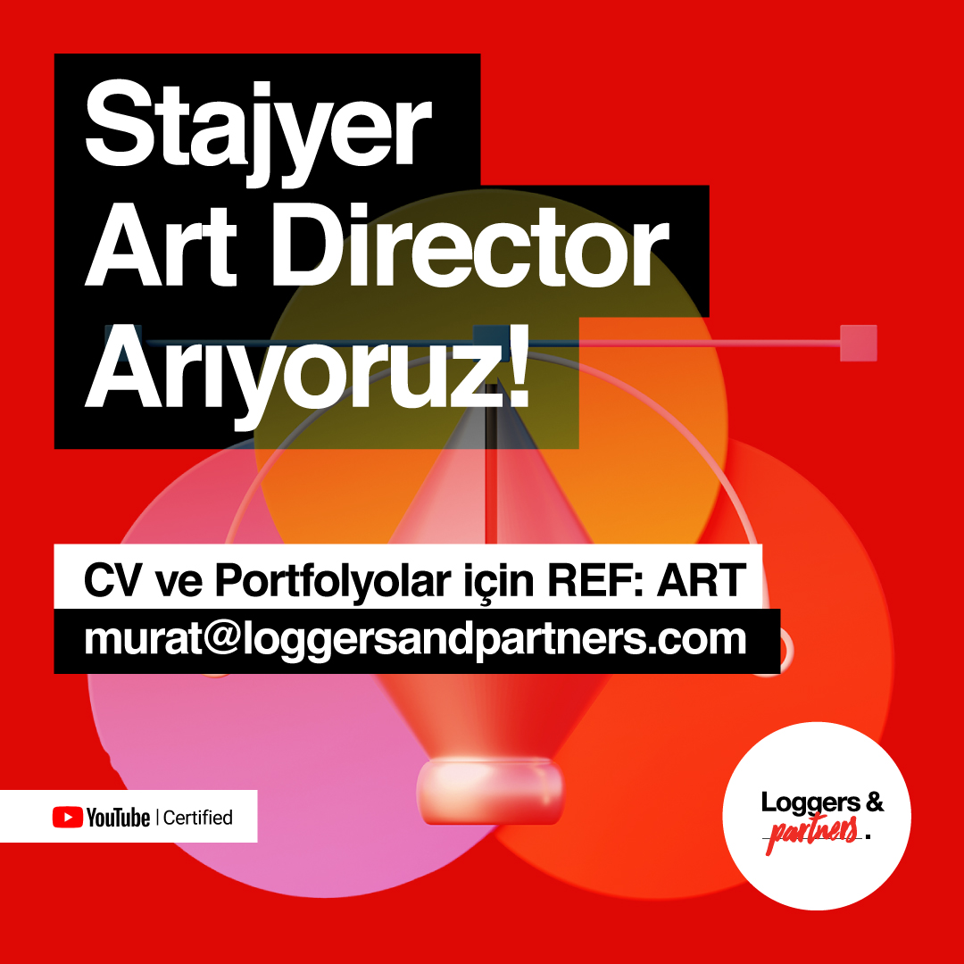 <strong>Loggers & Partners Art Director Stajyeri arıyor!</strong>