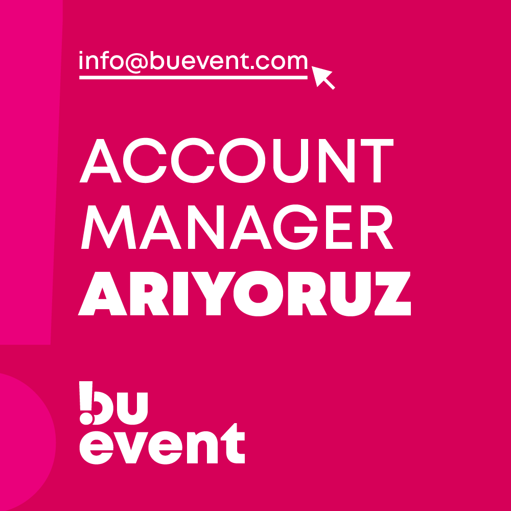 Buevent Account Manager arıyor!