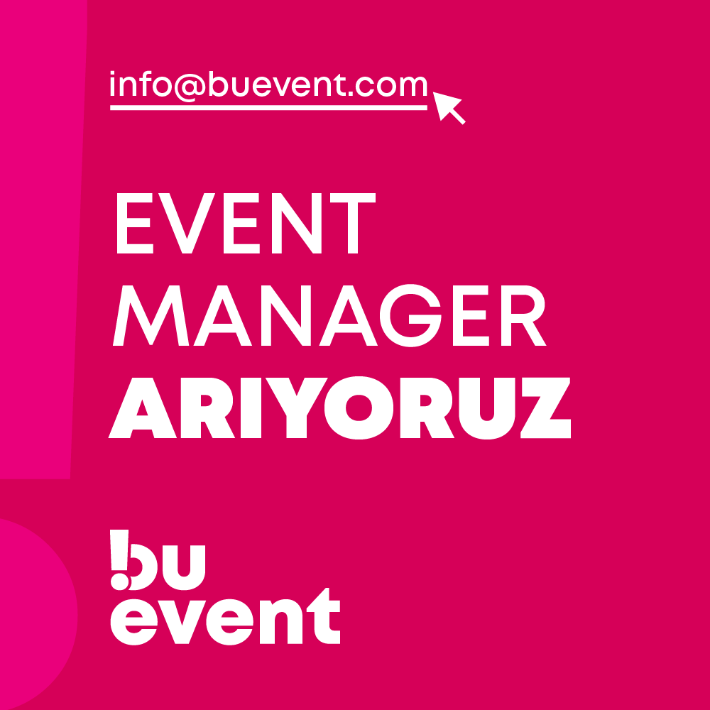 Buevent Event Manager arıyor!