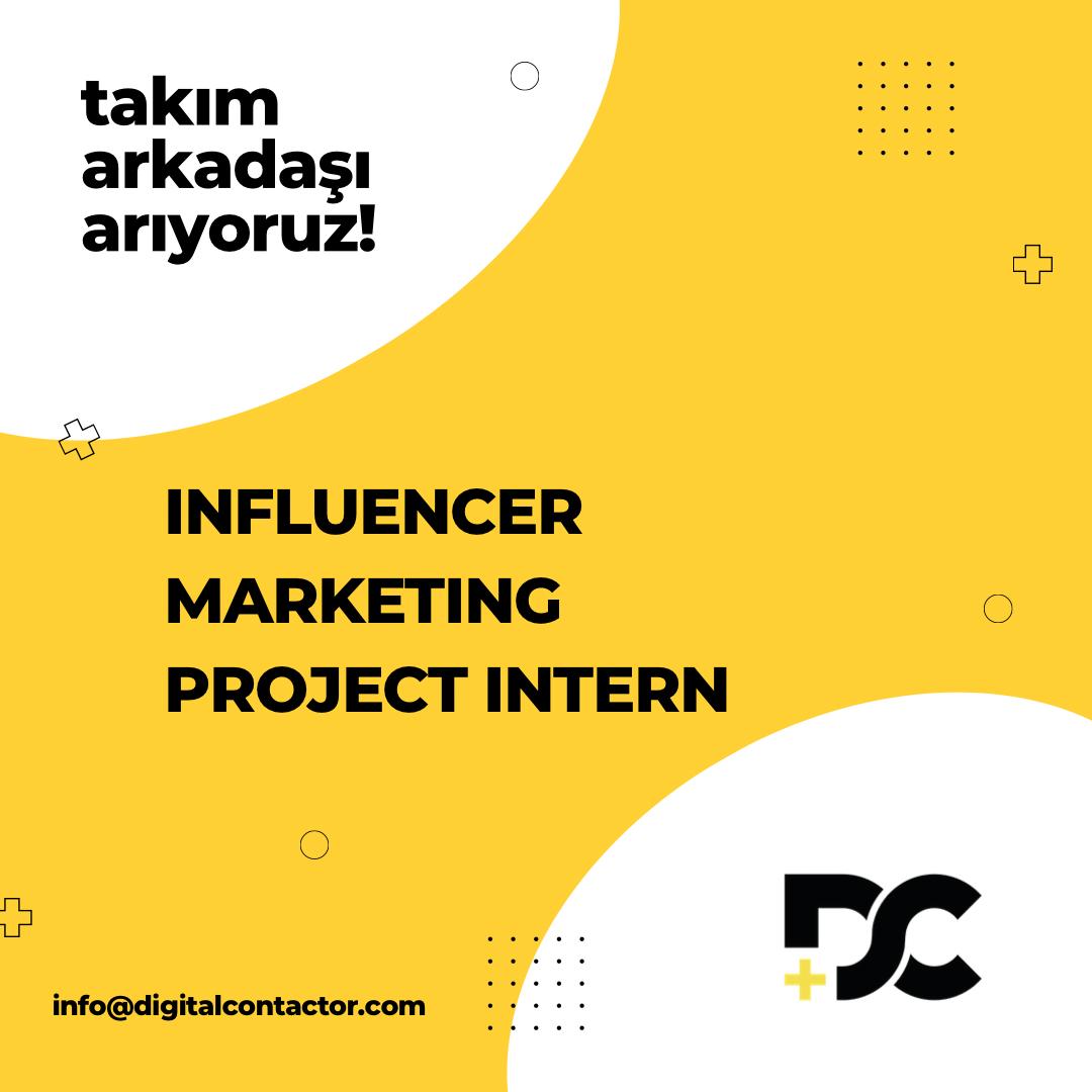 DC+ Influencer Marketing Ajansı Stajyer arıyor!