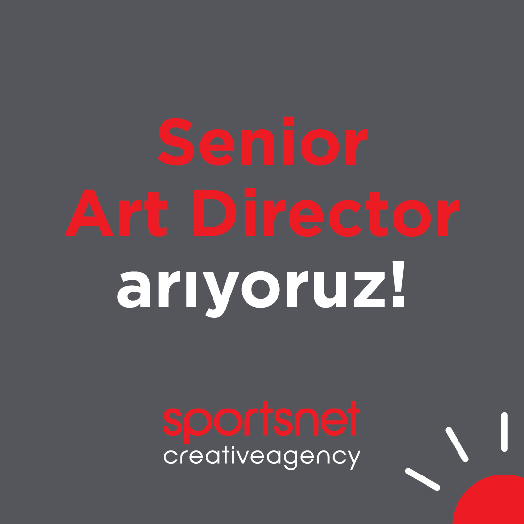 Sportsnet Senior Art Director arıyor!