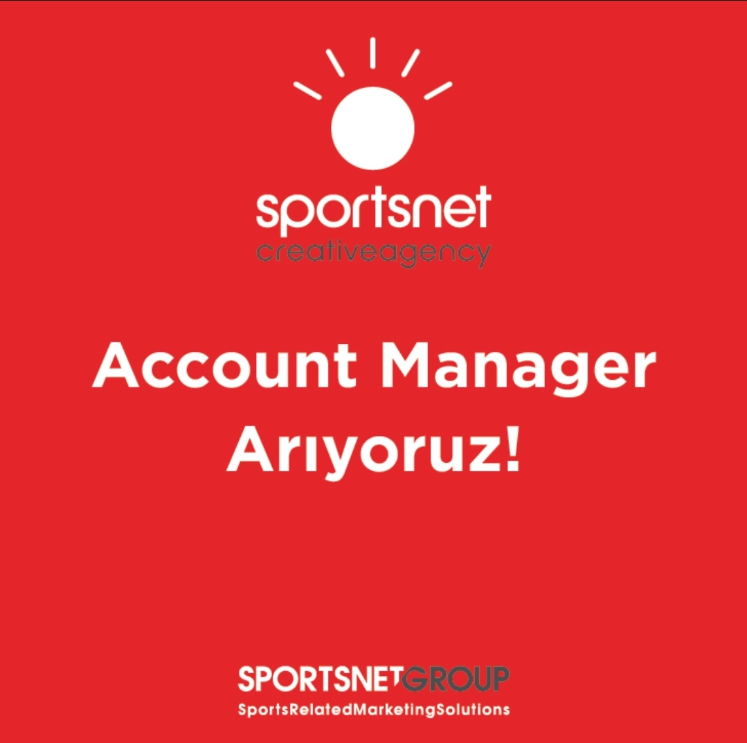 Sportsnet Account Manager arıyor!