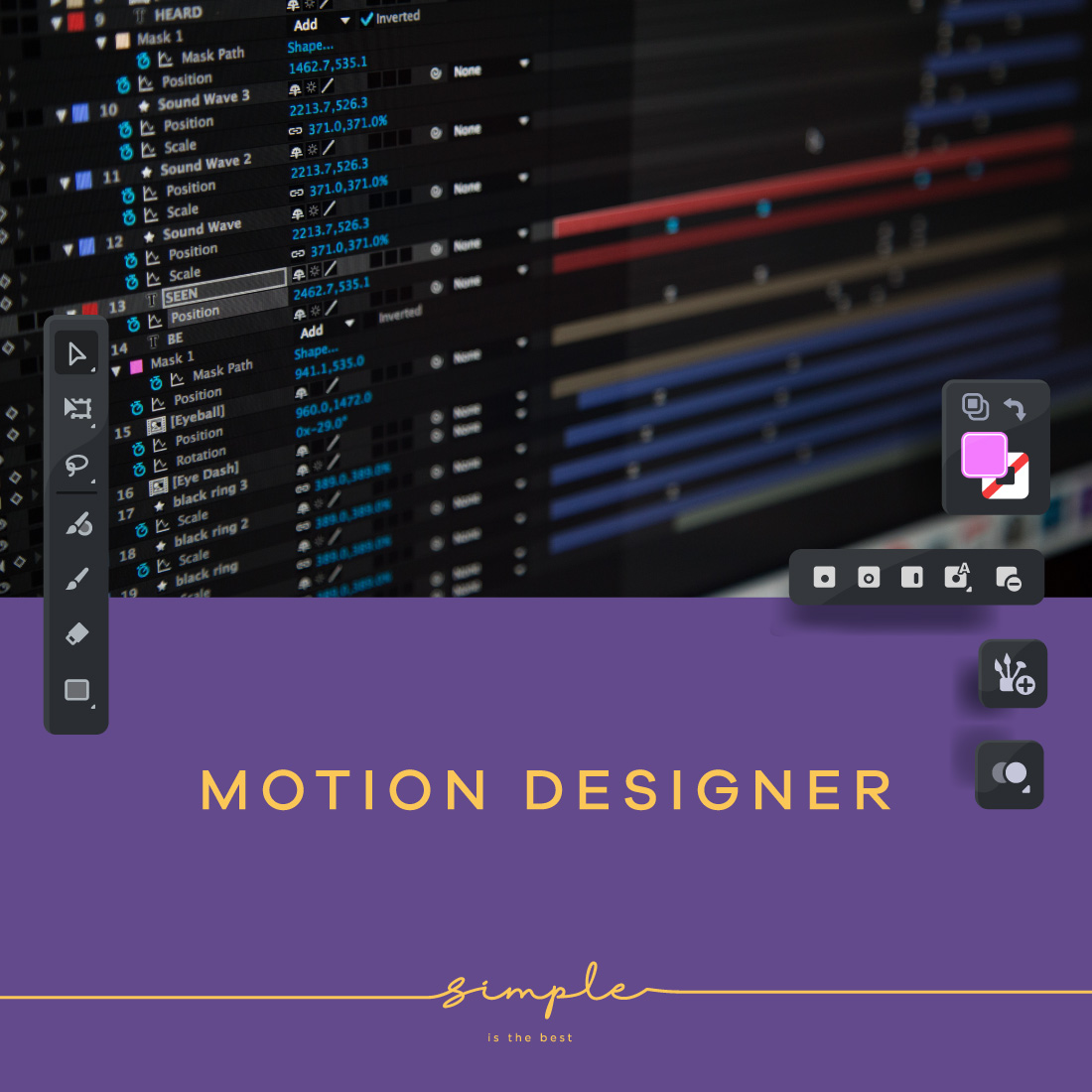 Simple Motion Graphic Designer arıyor!