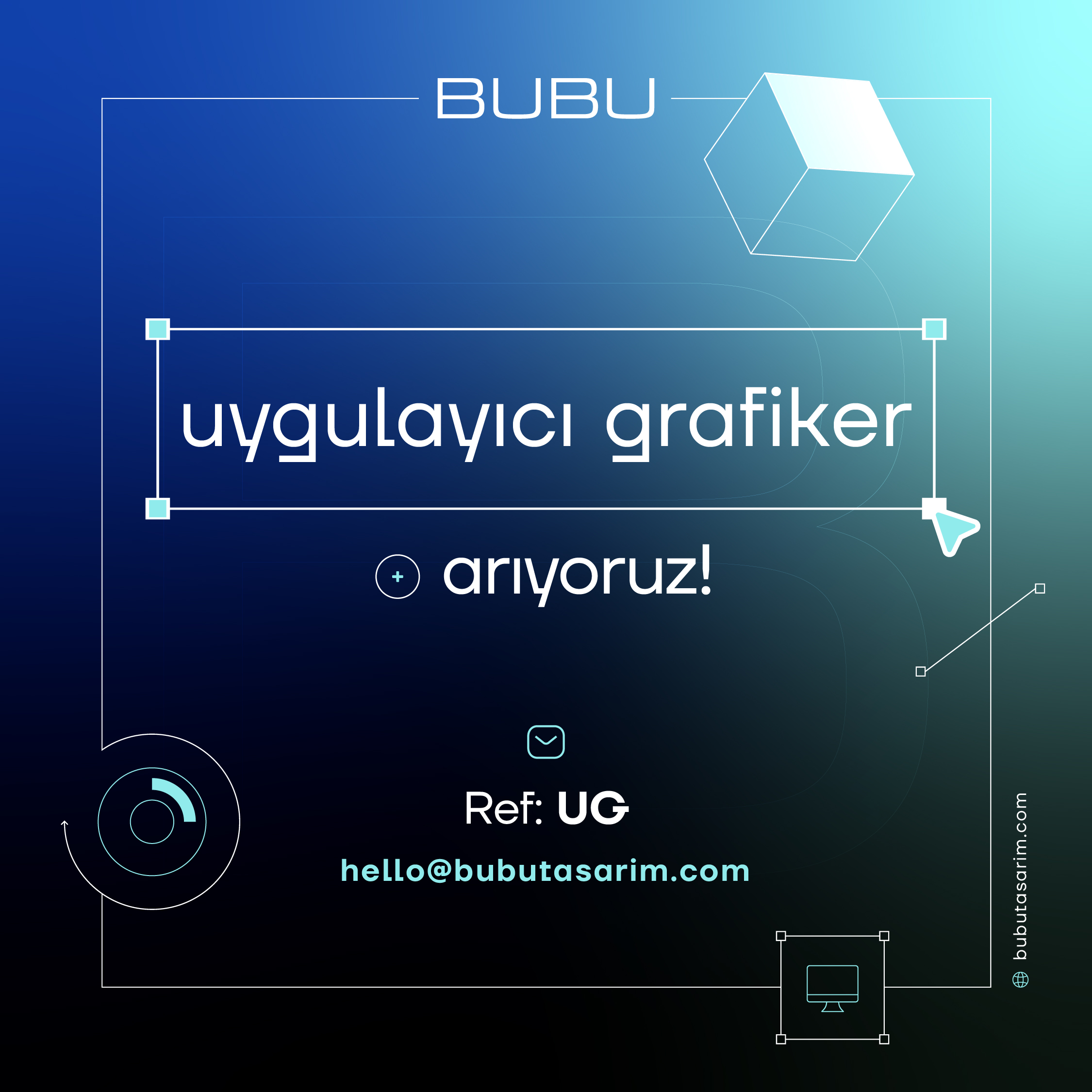 BUBU Uygulayıcı Grafiker arıyor!