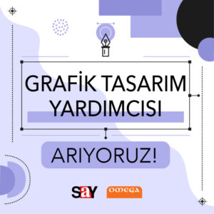 Say Yayınları, Grafik Tasarım Yardımcısı arıyor!