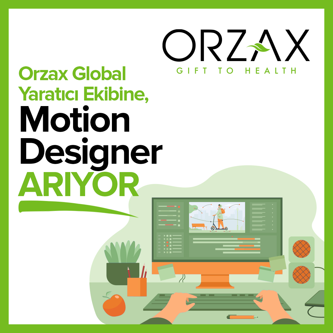 Orzax, Motion Designer arıyor!