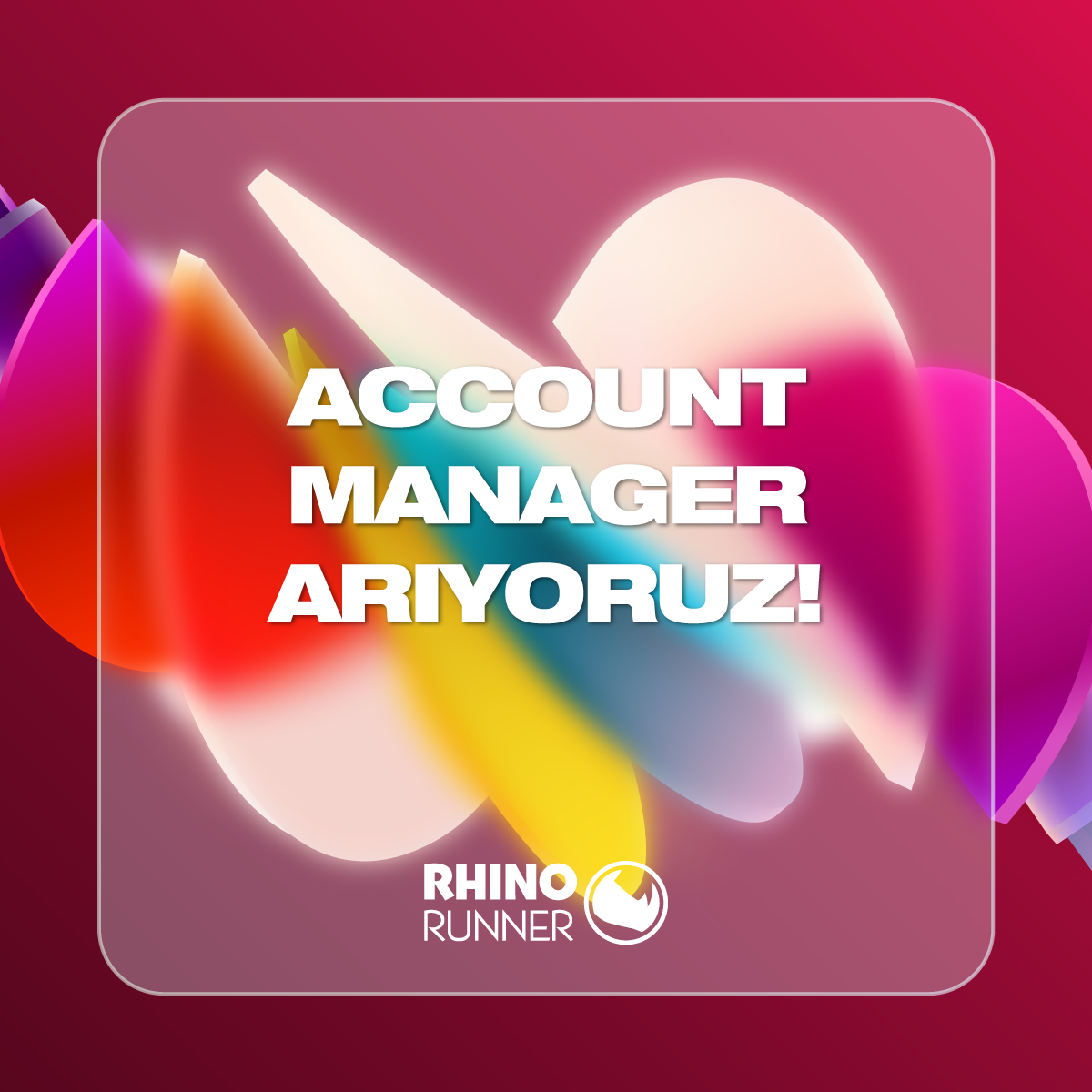 Rhino Runner Account Manager arıyor!