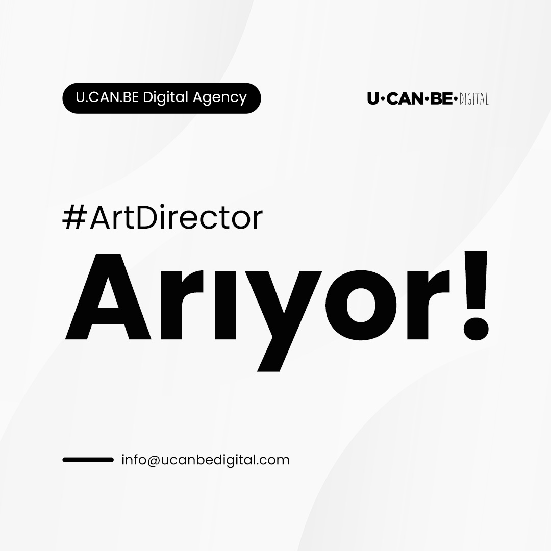 U.CAN.BE Digital, Art Director Arıyor!