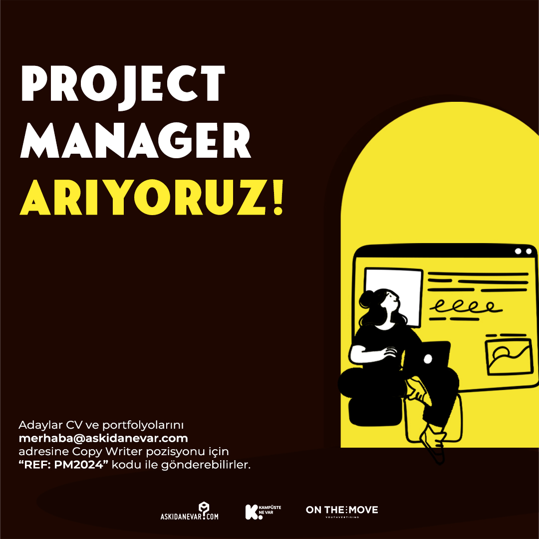 Askıda Ne Var Project Manager arıyor!