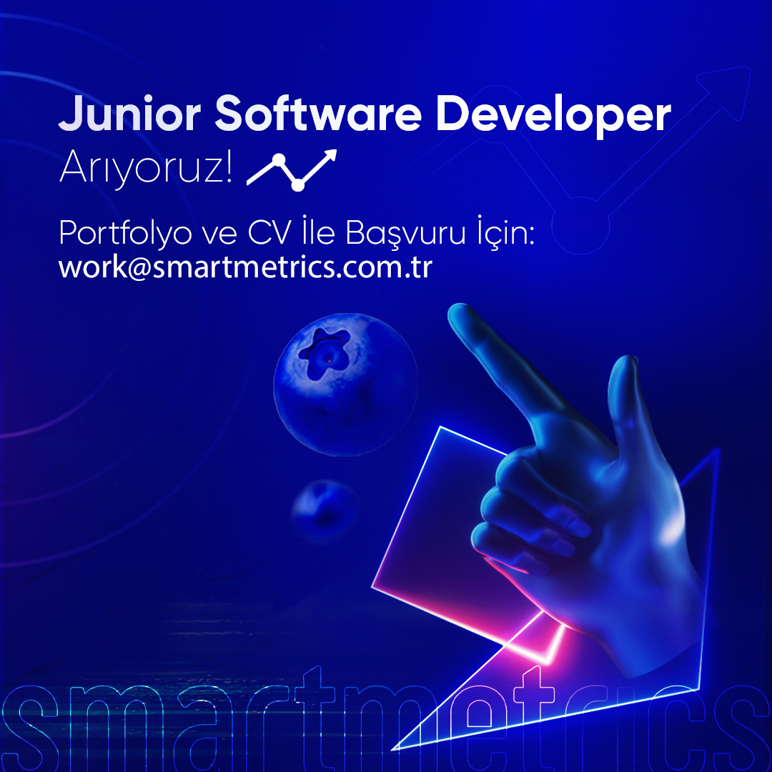 Smartmetrics, Jr Software Developer arıyor!