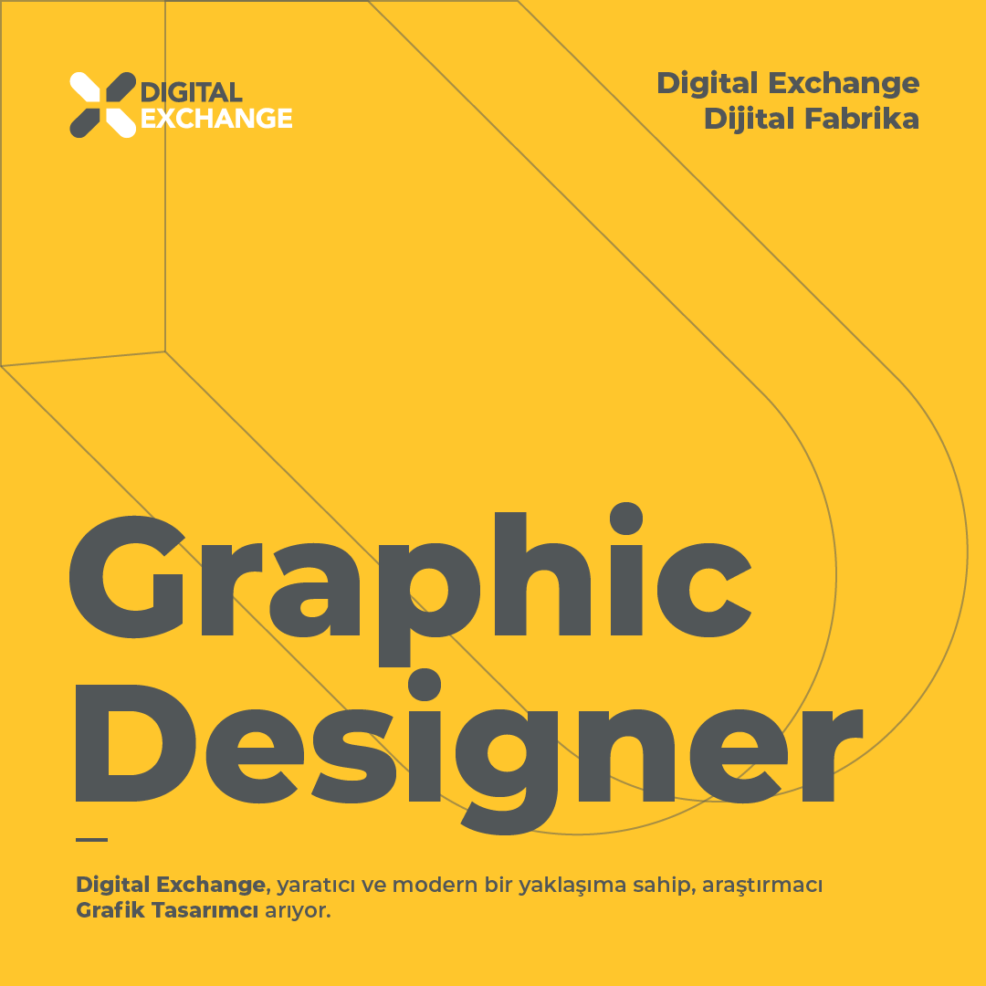 Digital Exchange, Graphic Designer arıyor!