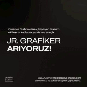 Creative Station, Jr. Grafiker arıyor!