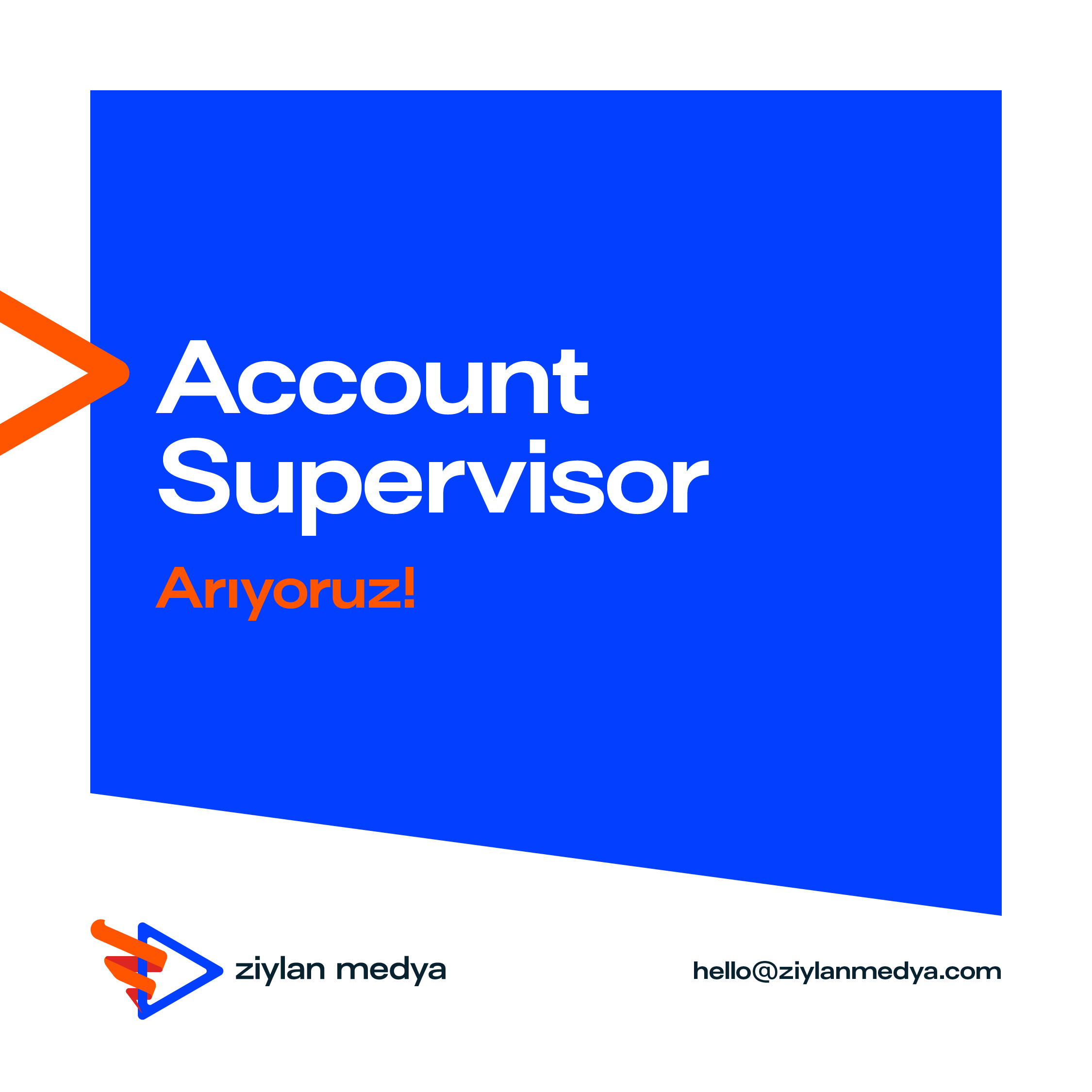 Ziylan Medya, Account Supervisor arıyor!