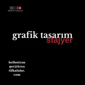 Kreatif Kafalar, Grafik Tasarım Stajyerleri arıyor!