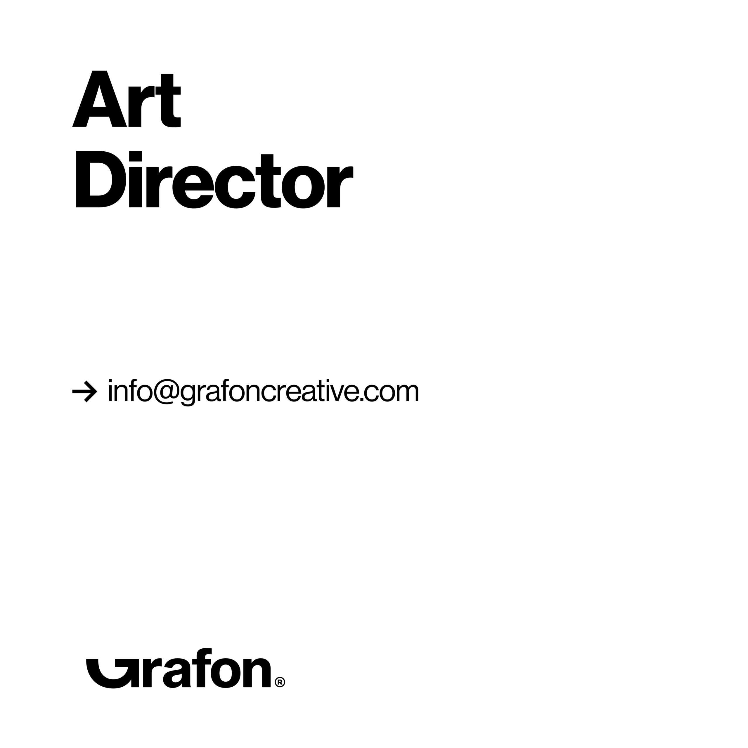 Grafon Creative, Art Director arıyor!