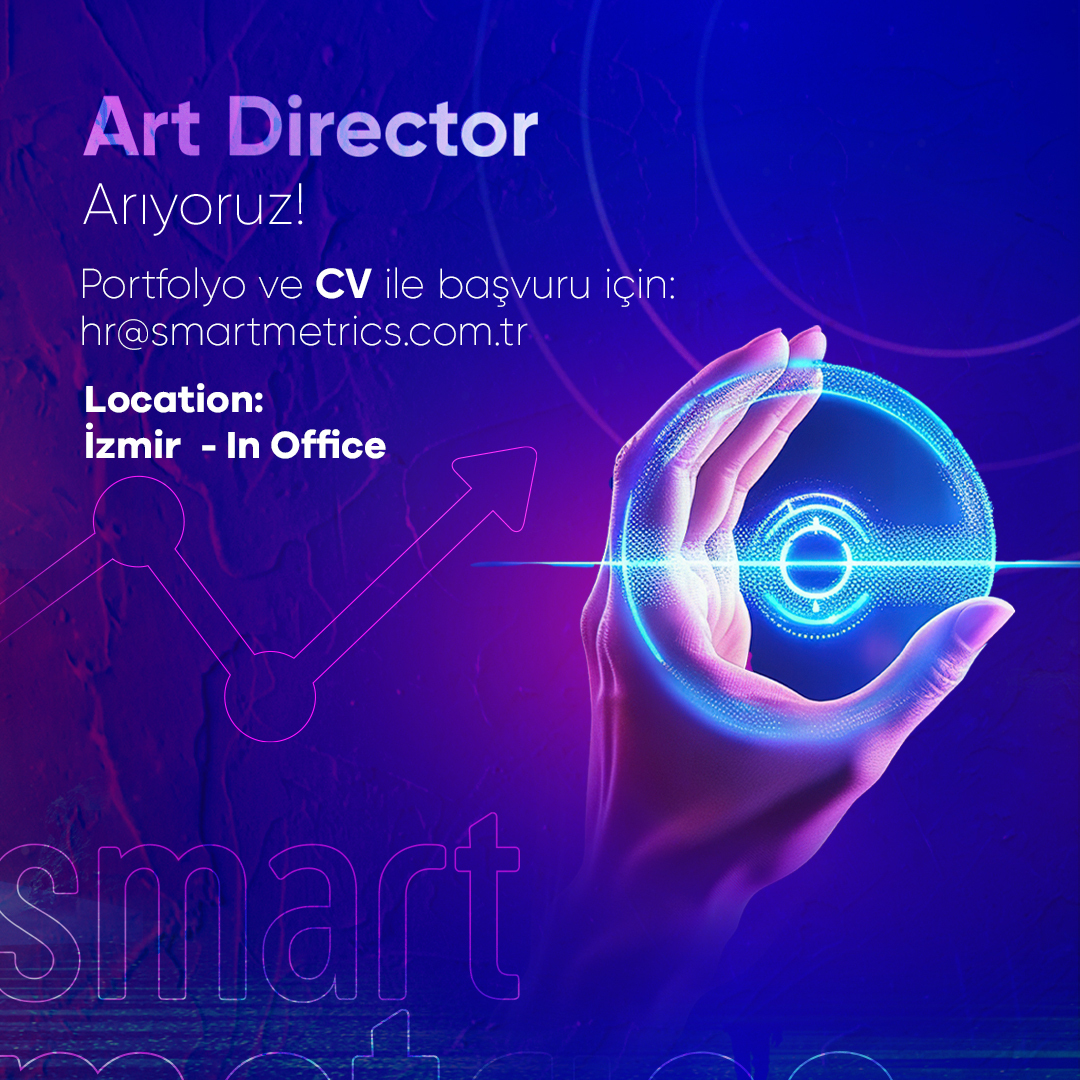 Smartmetrics, Art Director arıyor!