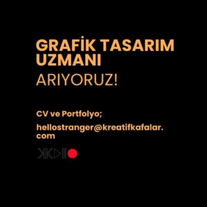 Kreatif Kafalar, Grafik Tasarım Uzmanı arıyor!