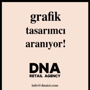 DNA, Grafik Tasarımcı arıyor!