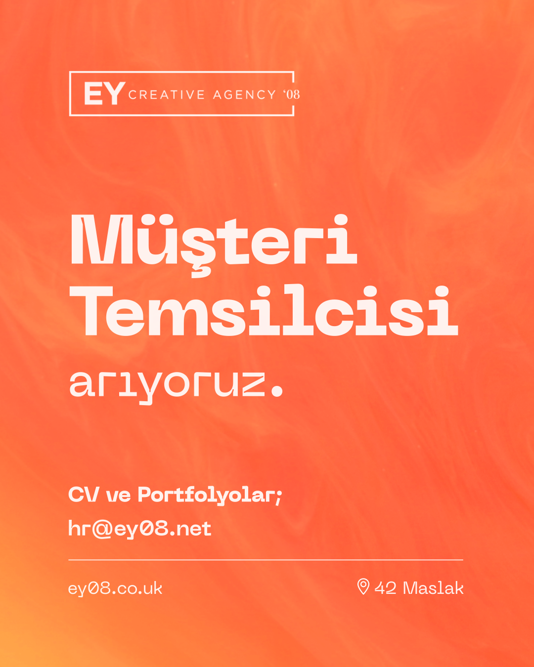 Müşteri Temsilcisi arıyoruz!