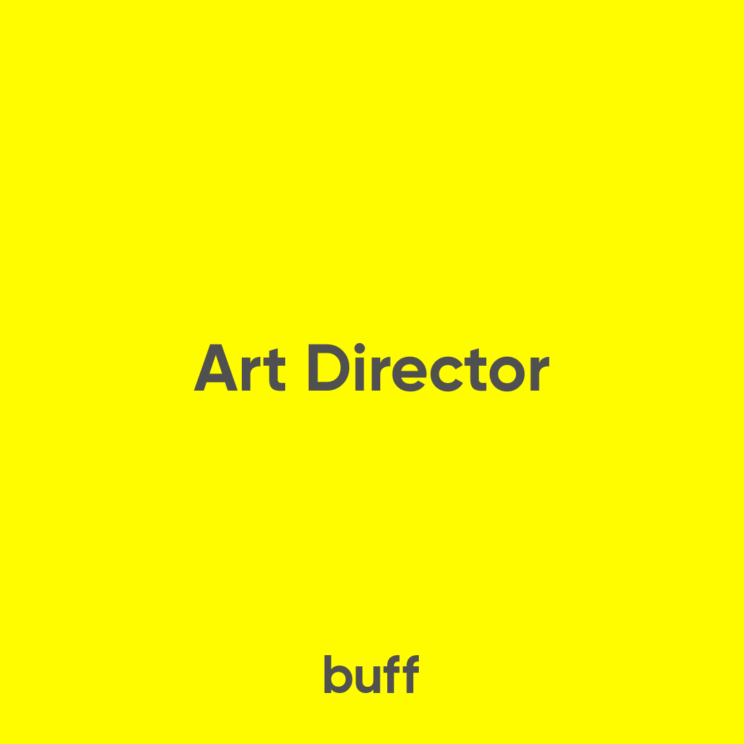 Buff Agency, Art Director arıyor!