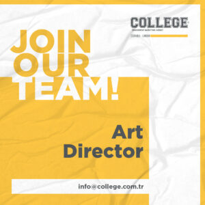 College, Art Director (Remote) arıyor!