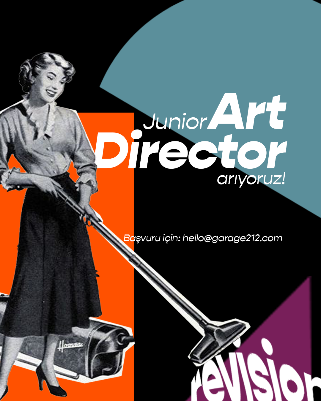 Garage212, Junior Dijital Art Director Arıyor!