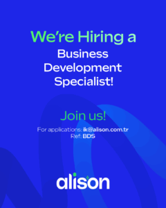 Alison, İş Geliştirme ve Satış Yöneticisi arıyor!