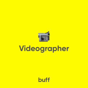 Buff Agency, Videographer arıyor! (Hybrid) 📹
