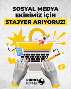 Rhino Runner Sosyal Medya Stajyeri Arıyor! 🚀