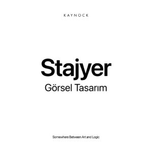 Görsel Tasarım Stajyeri Arıyoruz.