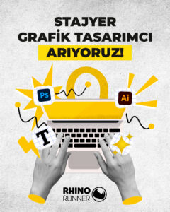 Rhino Runner Stajyer Grafik Tasarımcı Arıyor!
