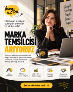 MARKA TEMSİLCİSİ ARIYORUZ!